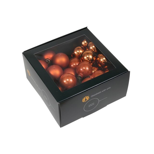 Gömb betûzõs 4 cm mandarin S/36