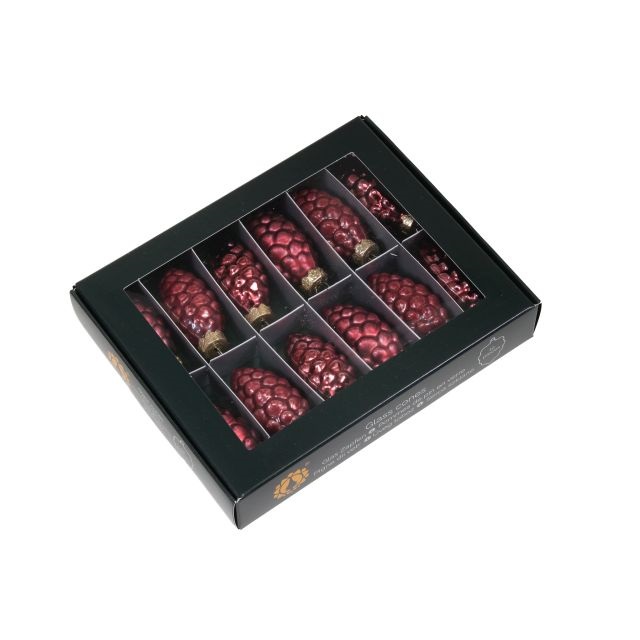 Toboz 6 cm ruby S/12