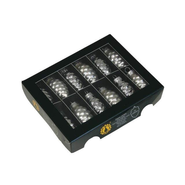 Toboz 6 cm silver combi S/12